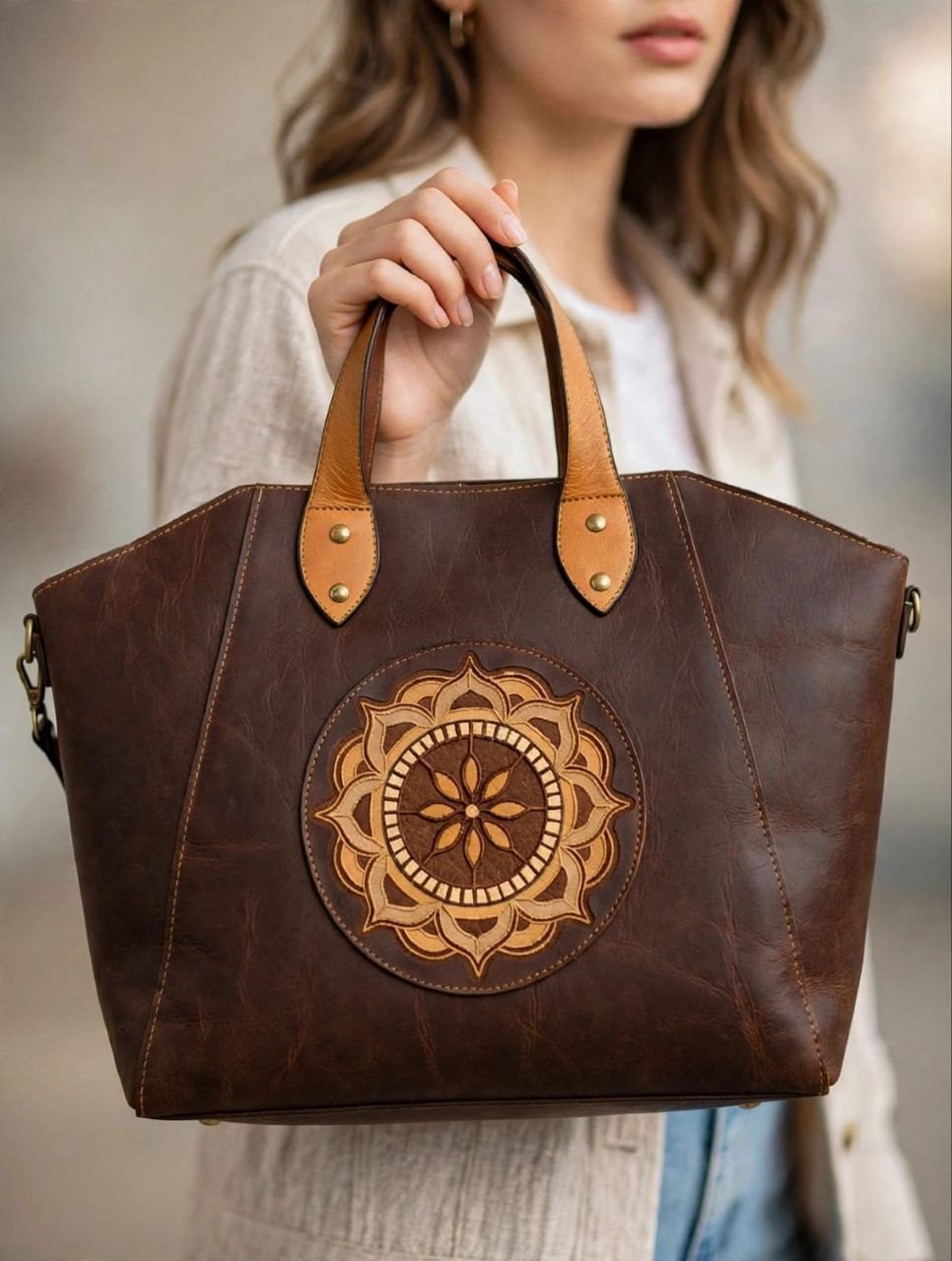 OGINI Artisan Patterned Bag - Image 11