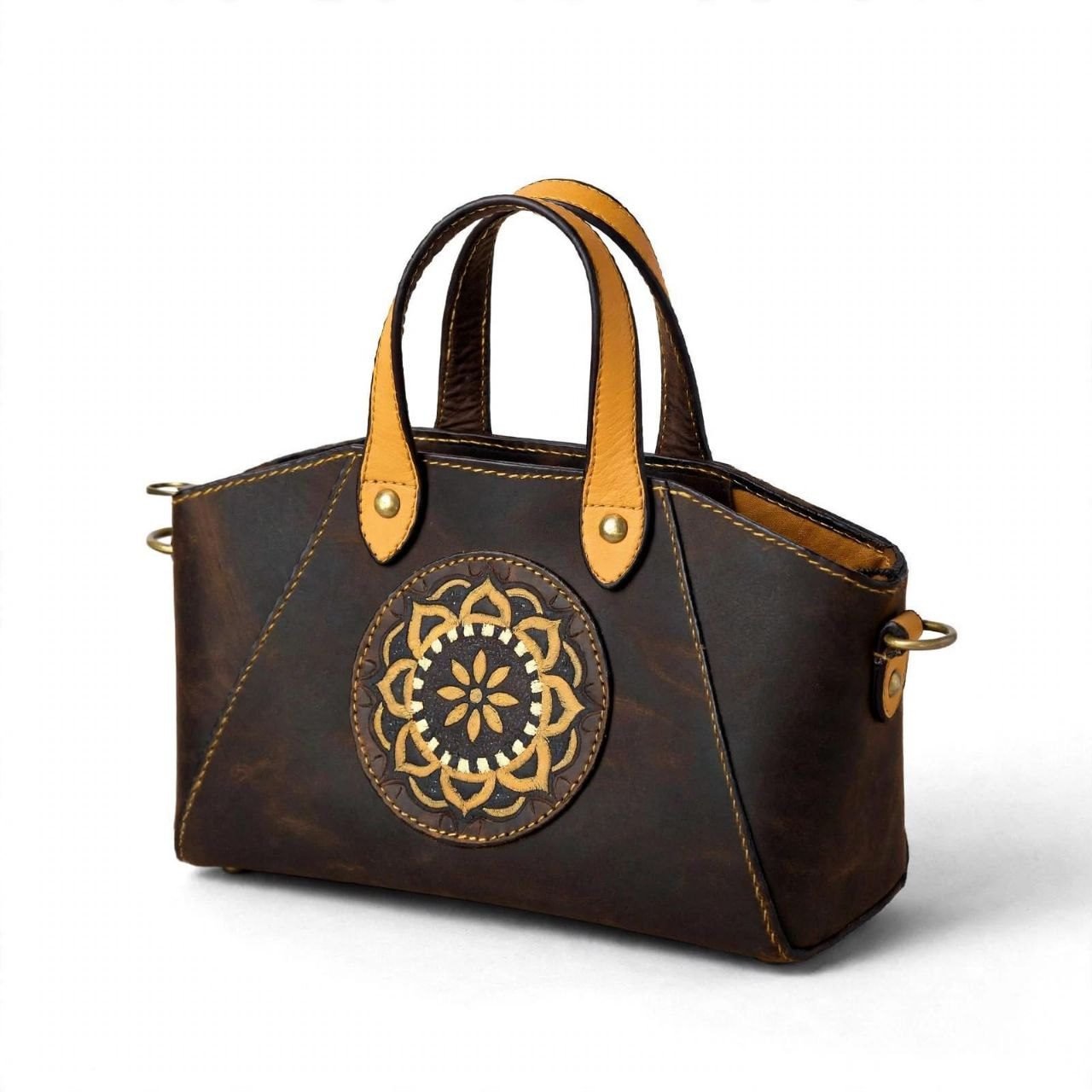 OGINI Embossed Medallion Bag - Image 6