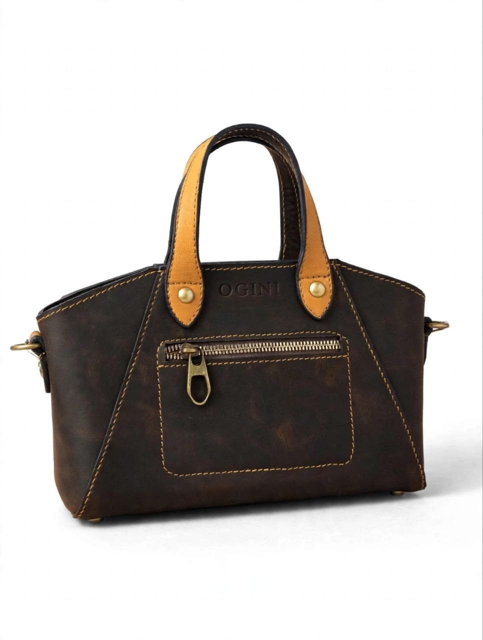 OGINI Embossed Medallion Bag - Image 7